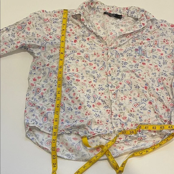 Ralph Lauren Charming Floral Pajama Set - Picture 6 of 9